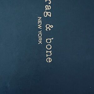 Rag & Bone Brown Leather Moto Buckle Boot